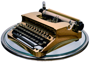 gold-typewriter